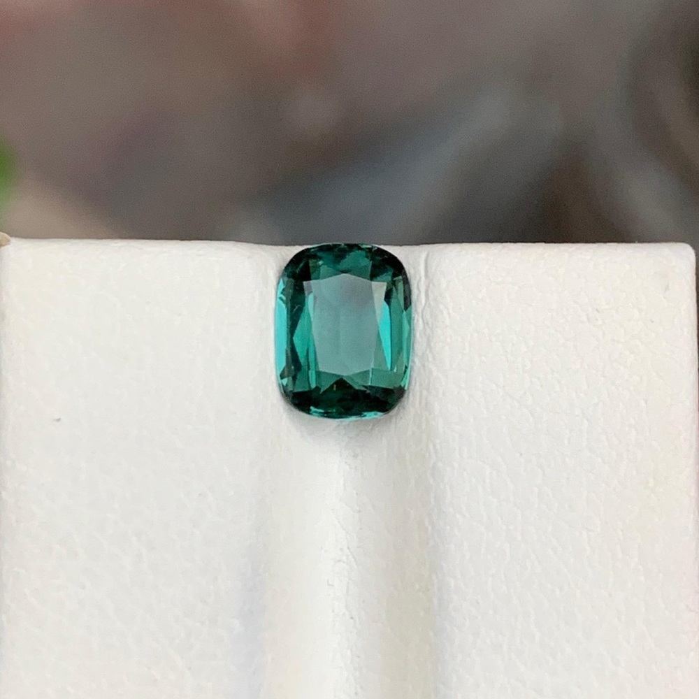 Blue Tourmaline (Afghanistan) — 1.20 ct, 7.5 × 5.8 × 3.5 mm